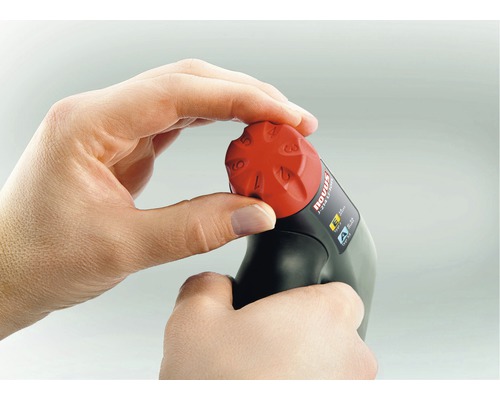 Novus J-214 snoerloze tacker met LED-werklamp, inclusief accu en oplader