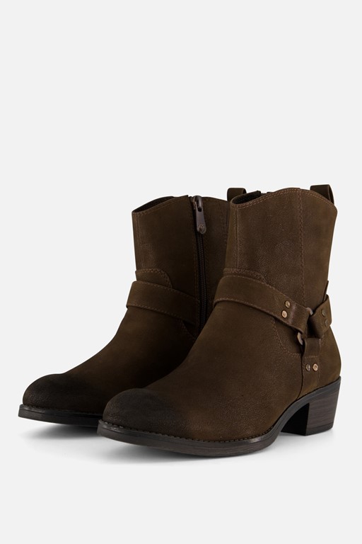 Marco Tozzi Cowboylaarzen bruin Synthetisch
