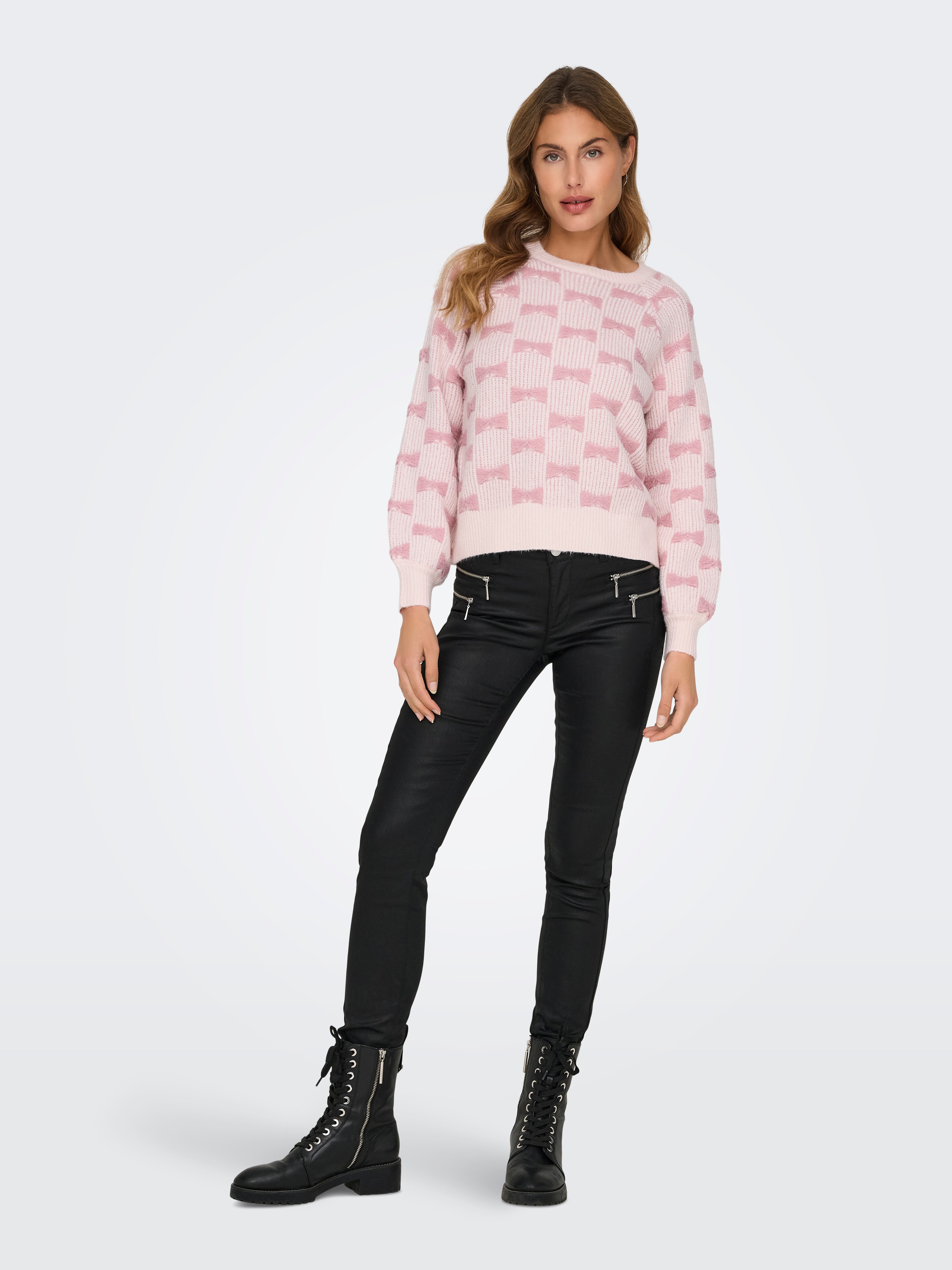 ONLCLARA Strickpullover Primrose Pink