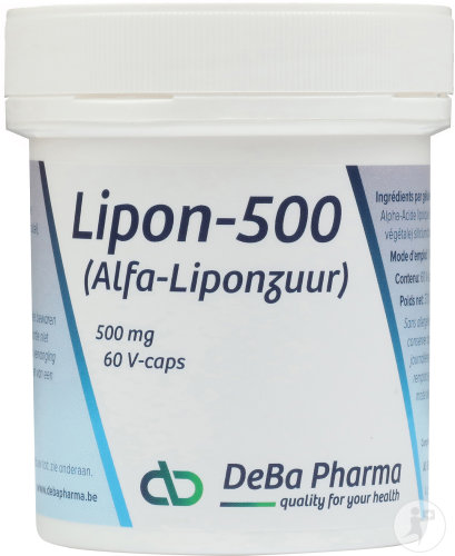 Deba Lipon-500 500mg Acide Alpha-Lipoïque 60 V-Capsules