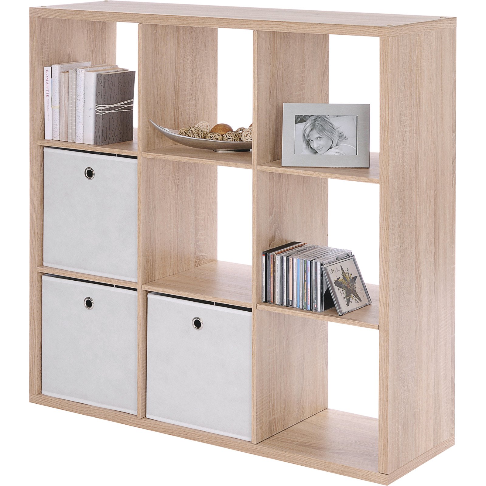 Regal Max Dekor 73 x 107 x 33 cm weiss