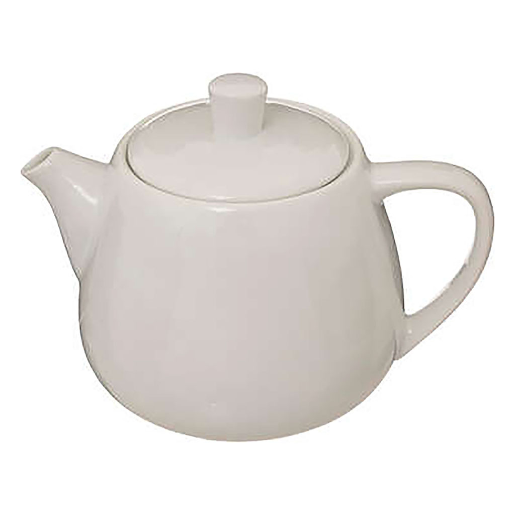 Théière NORA céramique blanche 1L