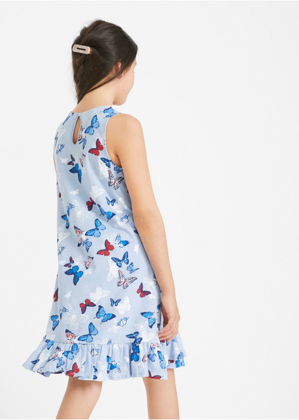 Robe à volant fille