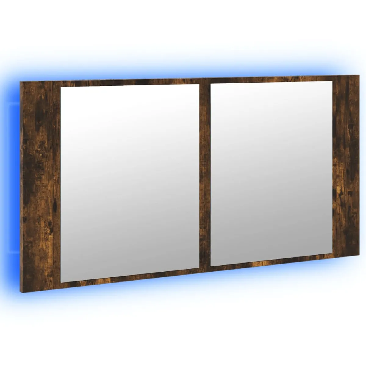 vidaXL Armoire à miroir LED