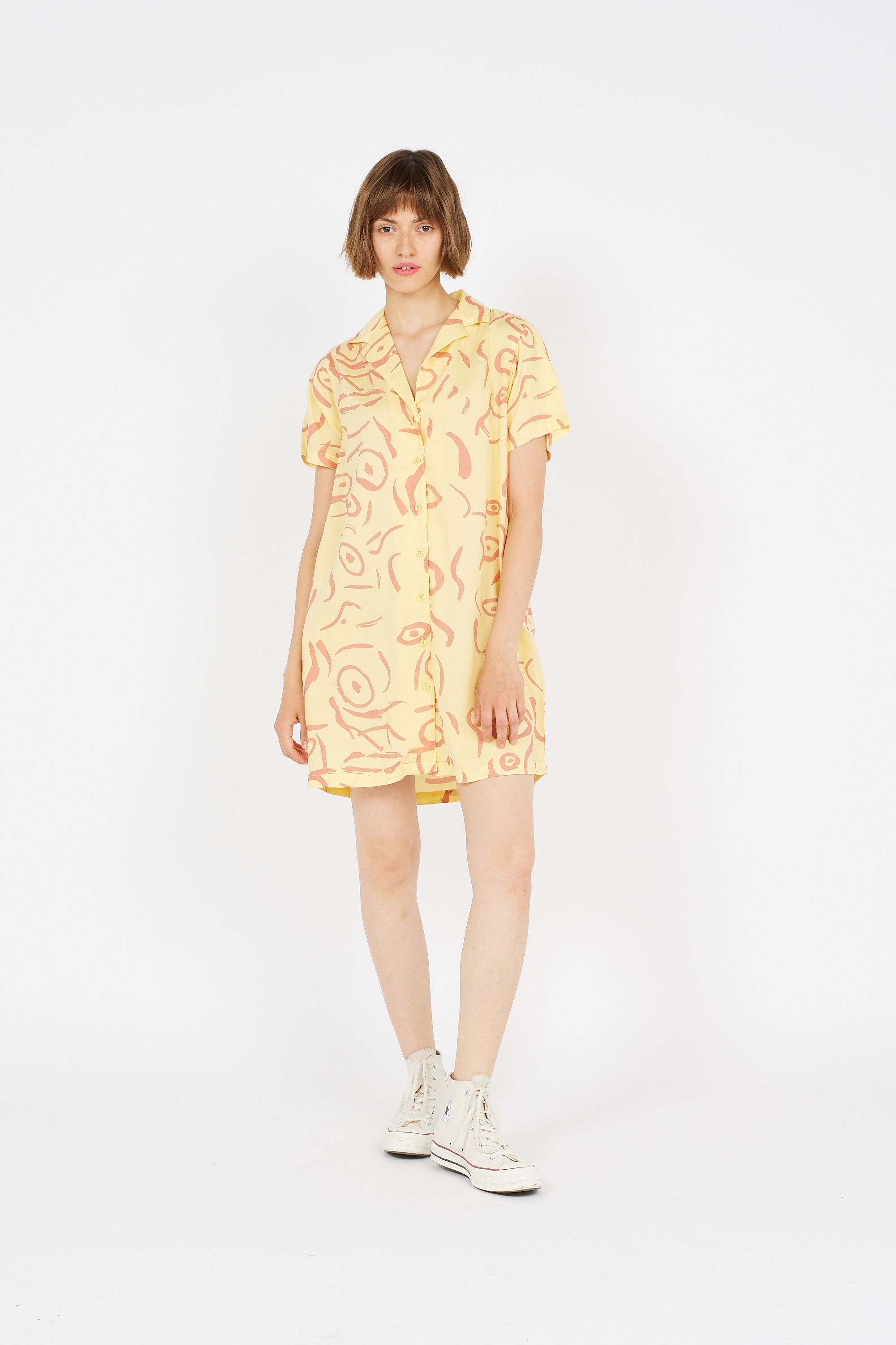OBEY Robe YURI Jaune