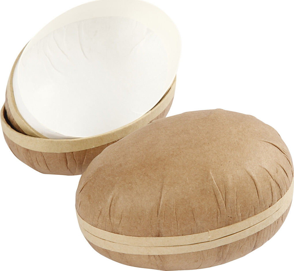 To-Delte Æg - L 12 CM - 2 Stk