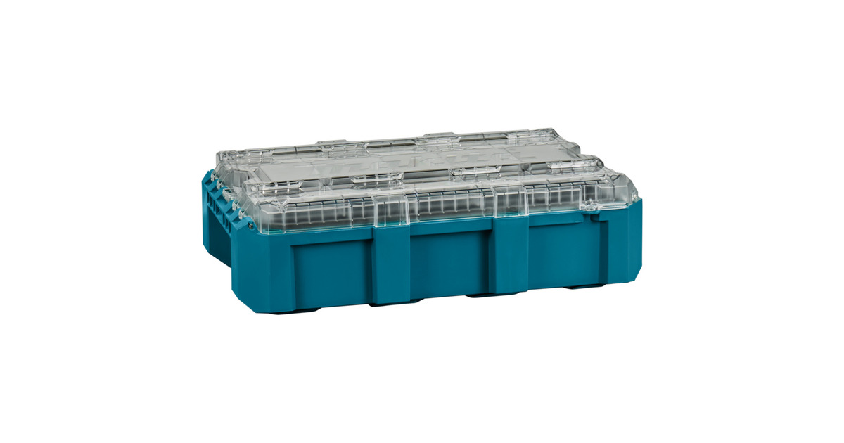 MakitaMaktrak Organizer Medium P-91045 gereedschapsbox  (Blauw/zwart)