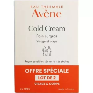 Cold Cream Duo Pain surgras - 2x100g