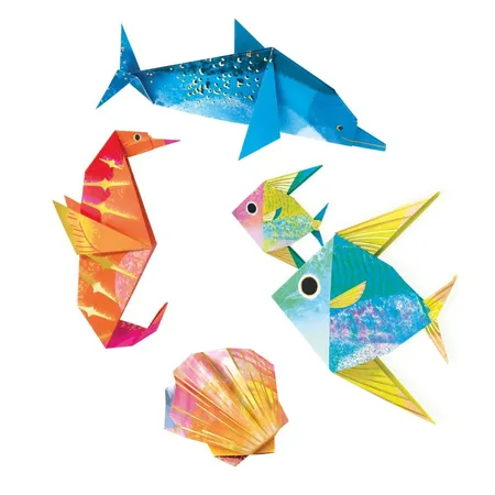 Djeco Origami: Meerestiere