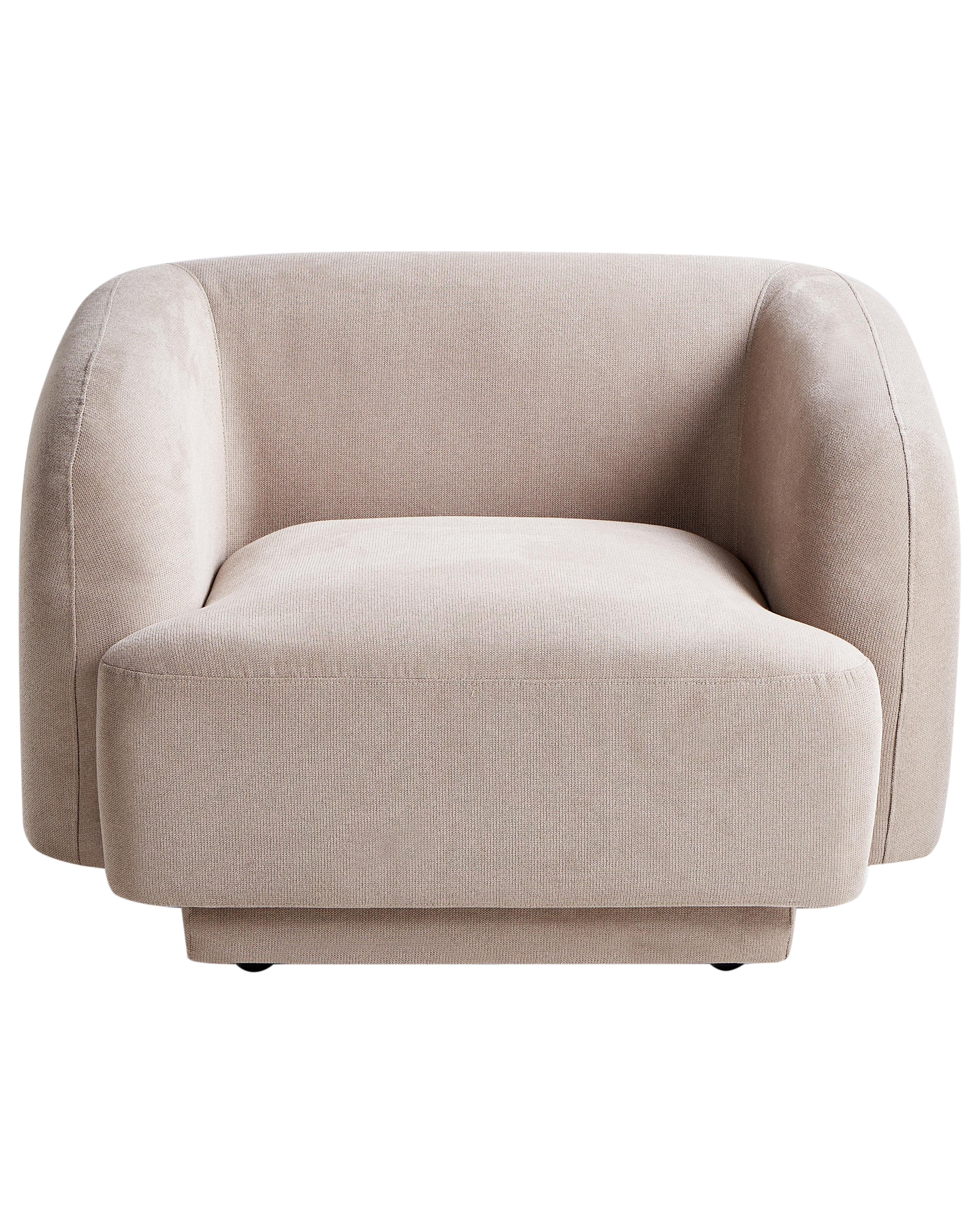 Fauteuil SKJANES Stof Taupe