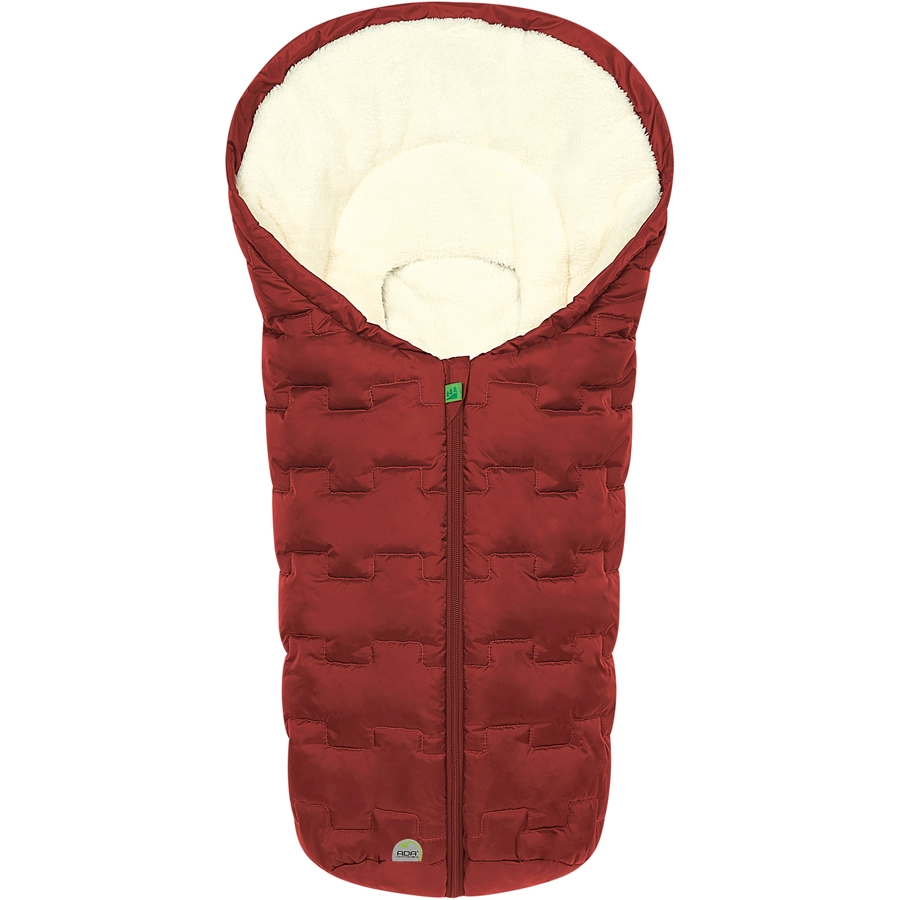 odenwälder Fußsäckchen Oskar line red velvet