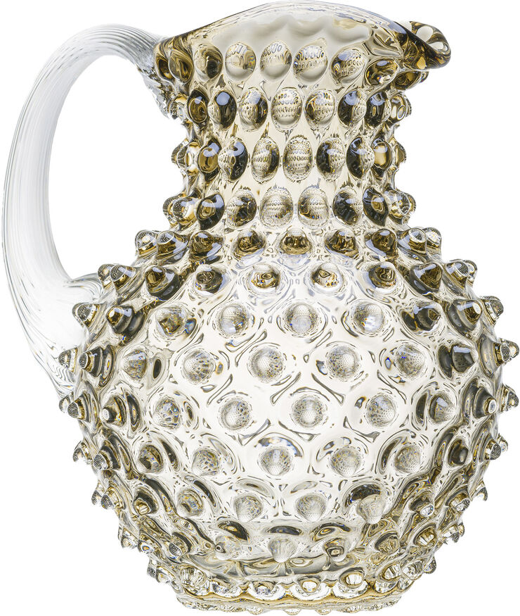 Anna Von Lipa Paris Hobnail Jug 1L Cashmere Glass