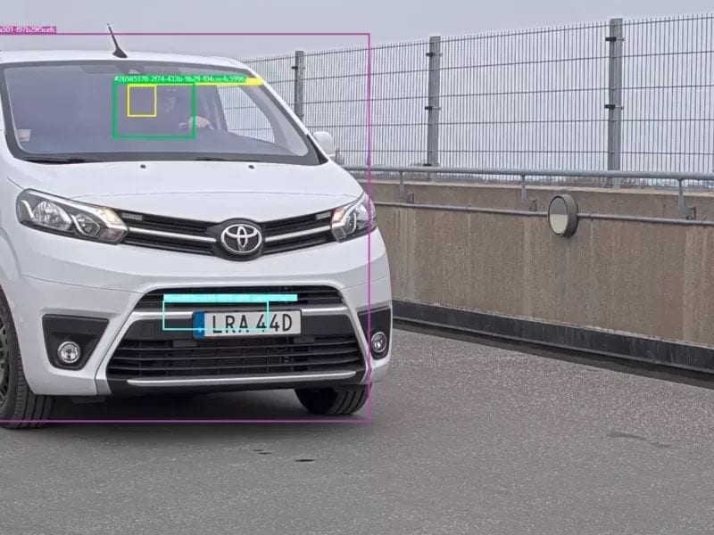 Axis Netzwerkkamera P3278-LVE KI-gesteuerte 8-MP-Dome-Kamera für Außenbereiche