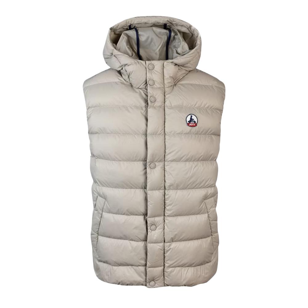JOTT Doudoune sans manche Beige Homme Jott Michael