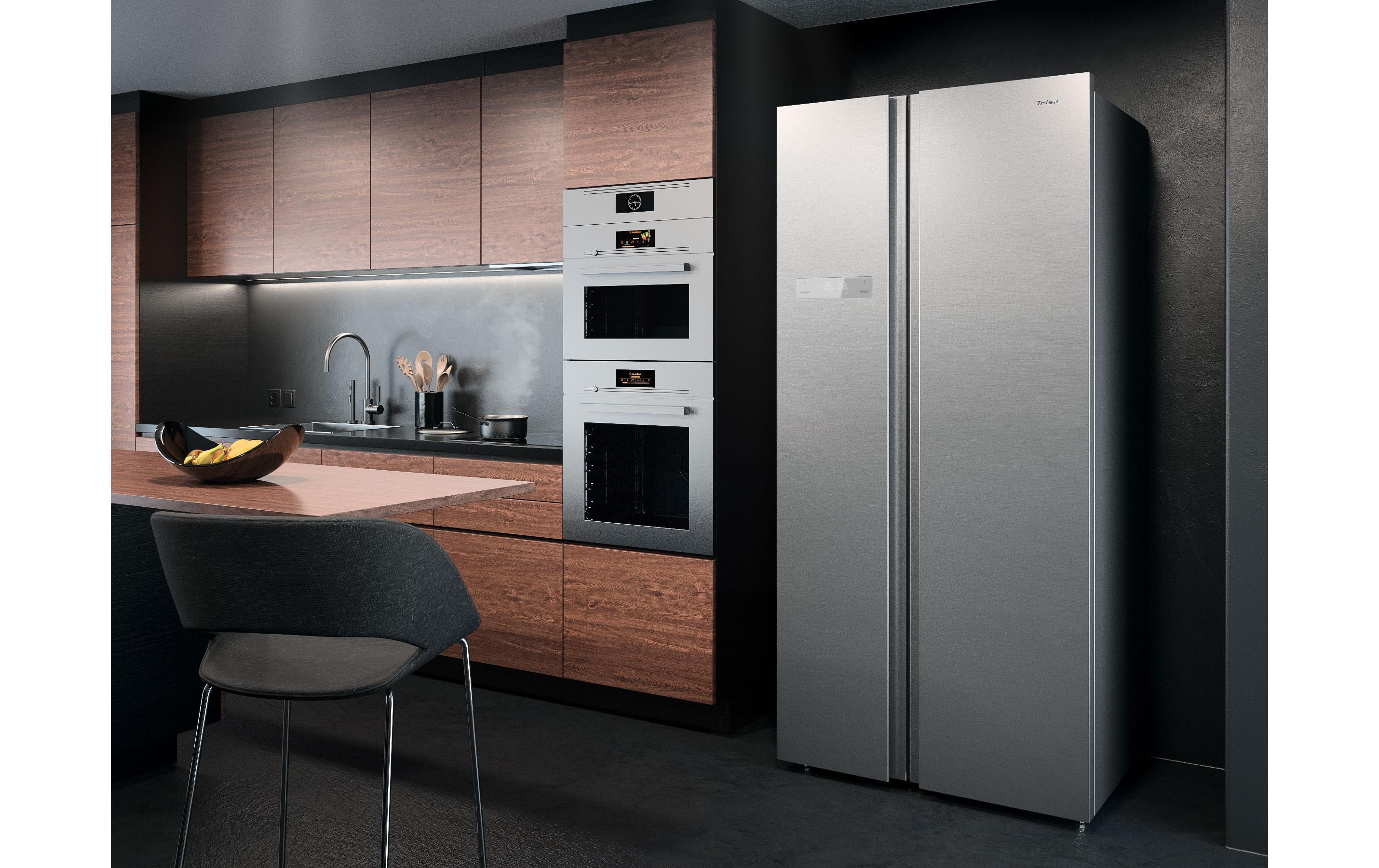 Foodcenter 7803.7545 Silber<br>Side by Side Kühlgerät