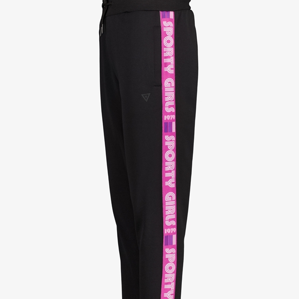 Osaga meisjes trainingsbroek zwart roze