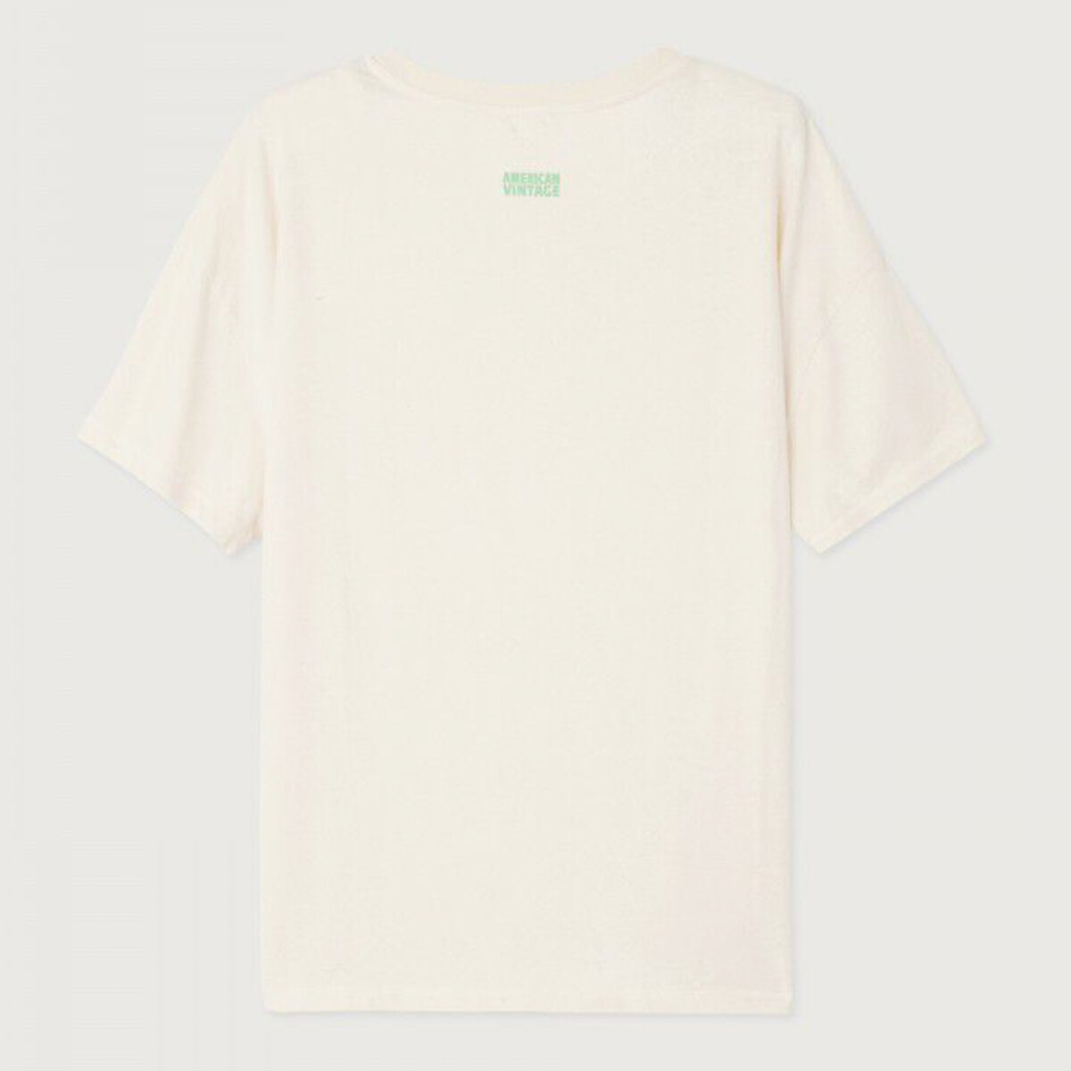 AMERICAN VINTAGE<br>Camiseta de manga curta com decote canoa PYMAZ