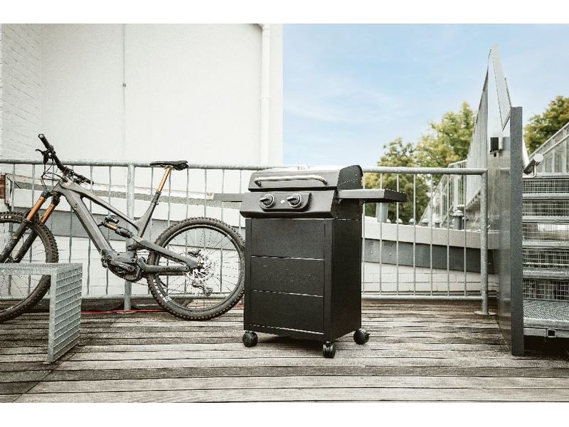 Enders Elektrogrill eCrave 2 Elektrogrill mit 2 Brennern und geräumigem Unterschrank