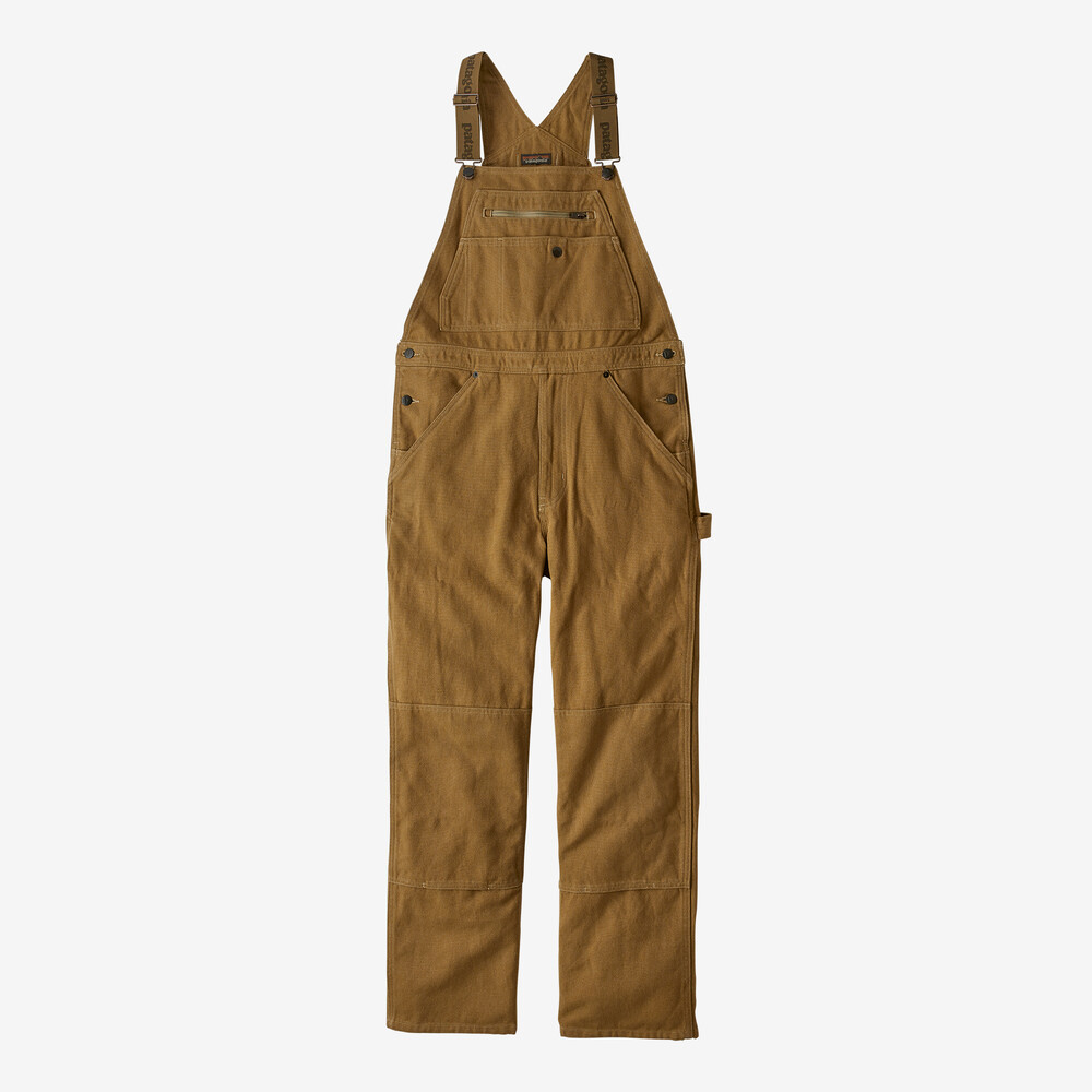 Iron Forge Herren-Latzhose aus Hanf-Canvas – Kurz