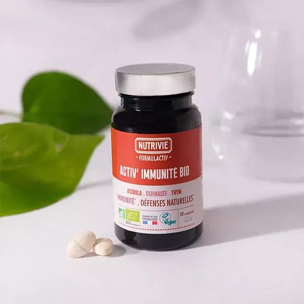 Nutrivie Activ'Immunity Orgânico 30 comprimidos