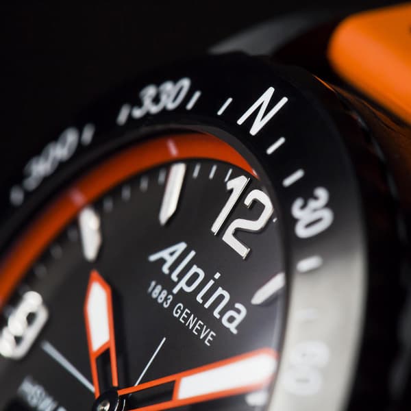 Montre outdoor ALPINA WATCHES ALPINA WATCHES ALPINERX ORANGE 23 ORANGE