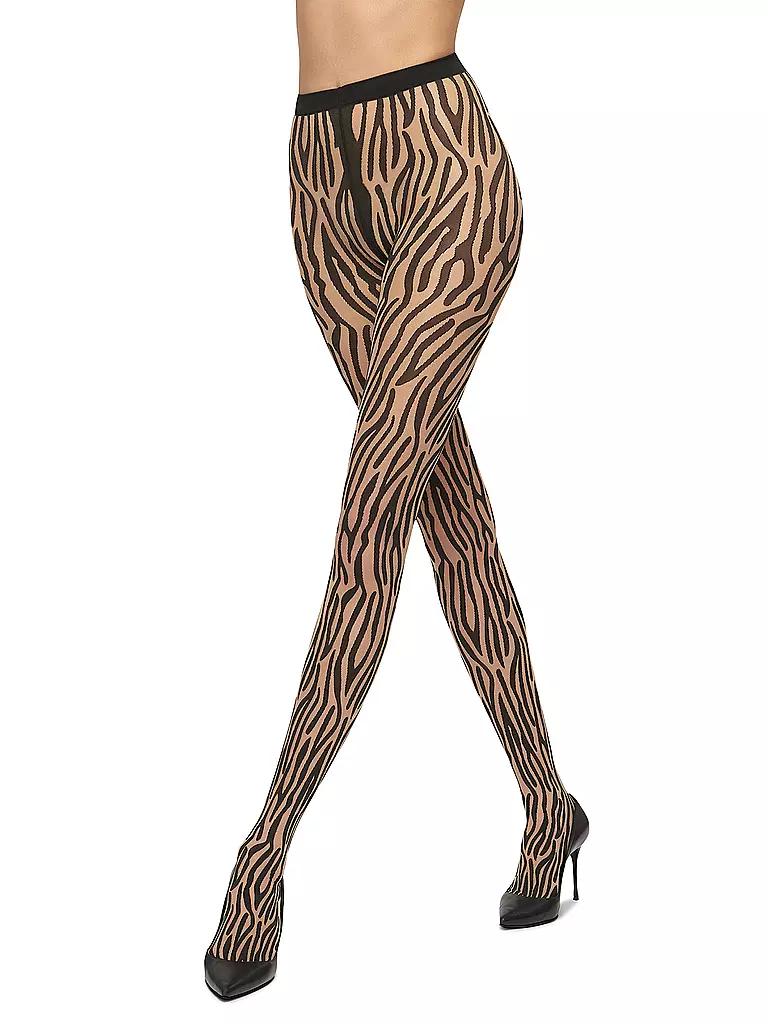 WOLFORD Modestrumpfhose WILDERNESS 20 DEN Fairly/Black beige