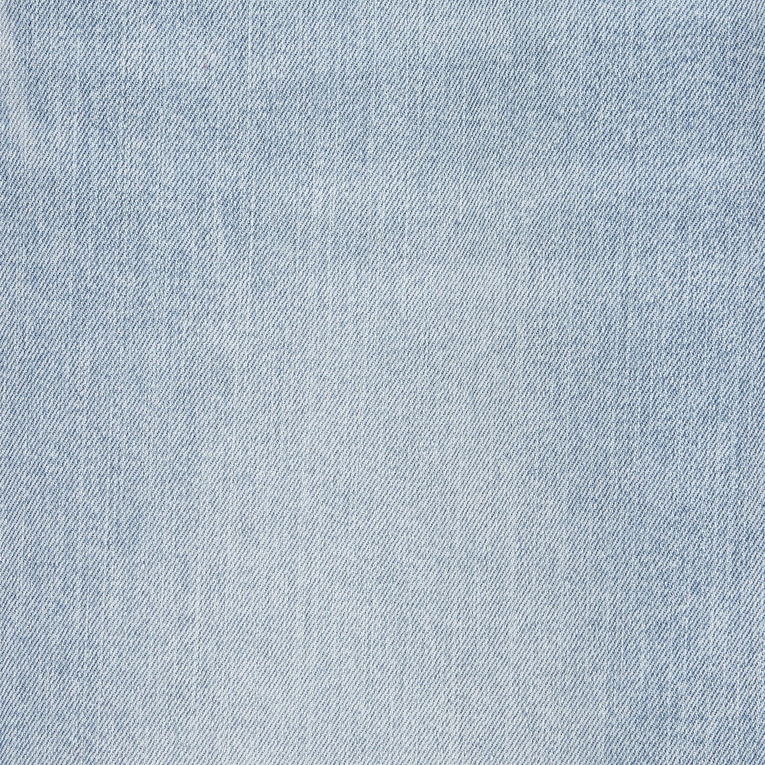 Jean straight en coton et polyester recyclés Bleu