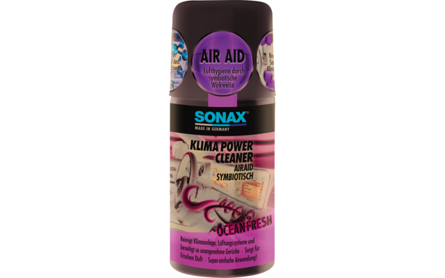 SONAX KlimaPowerCleaner AirAid symbiotisch ocean-fresh Klimaanlagenreiniger 100 ml