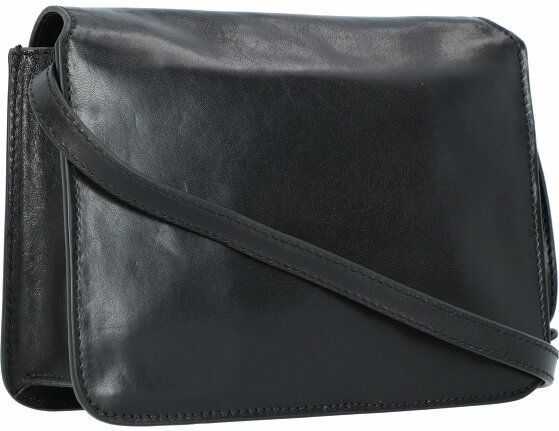 The Bridge - Crossbody Tas - Zwart - 25x18x5 cm - Runderleer