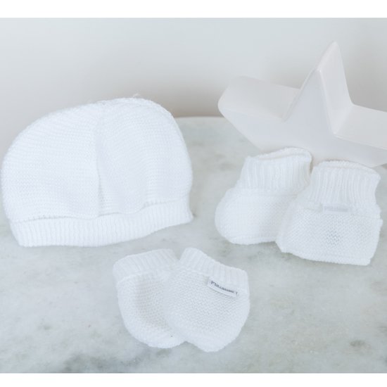 Mini trousseau de naissance   Blanc        0-1 mois   de               P'tit bisou