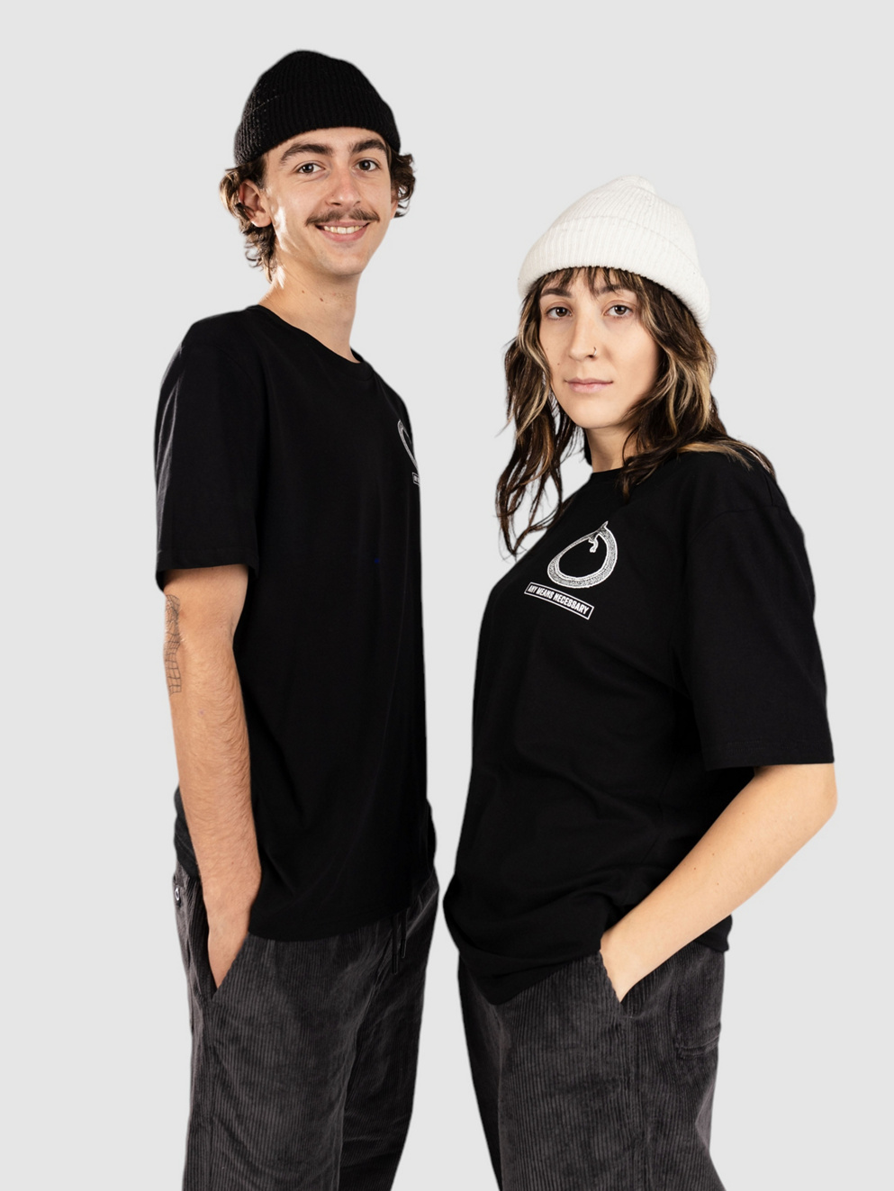 Any Means Necessary The World T-Shirt black