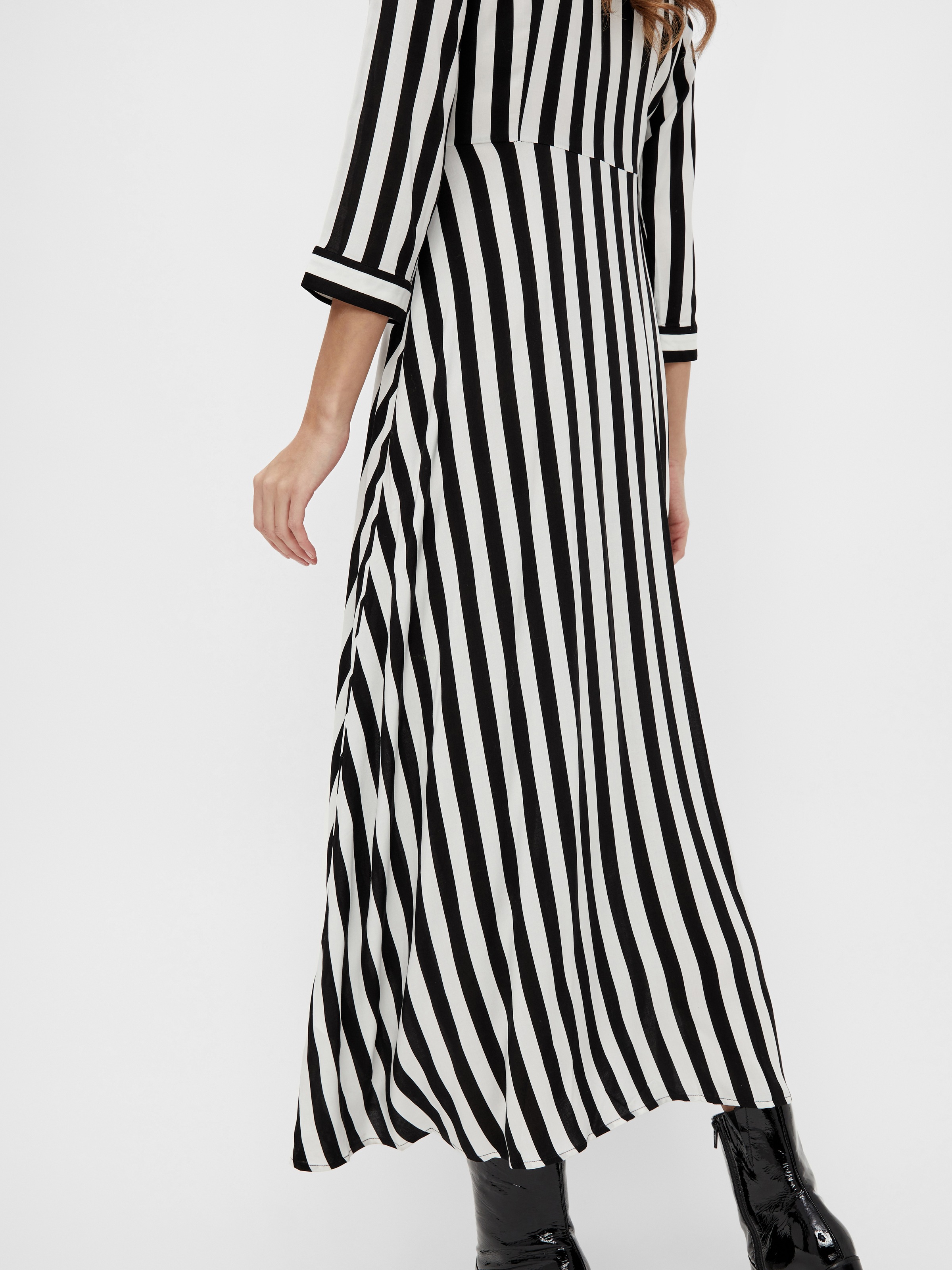 Y.A.S Hemdblusenkleid »YASSAVANNA LONG SHIRT DRESS« Sommerkleid, mit 3/4 Ärmel