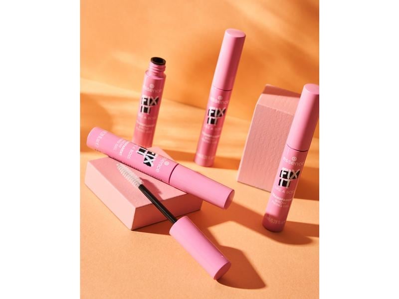 essence Augenbrauen-Gel Brow Fixing Transparent Pflegendes und beruhigendes Gel zum Fixieren der Augenbrauen
