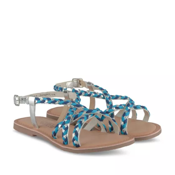 Sandales ARGENT LOVELY SKULL CUIR
