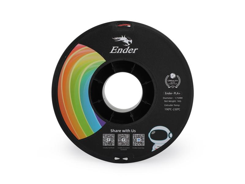 Creality Filament PLA  Rot, 1.75 mm, 1 kg Hochwertiges PLA  Filament für 3D-Drucker