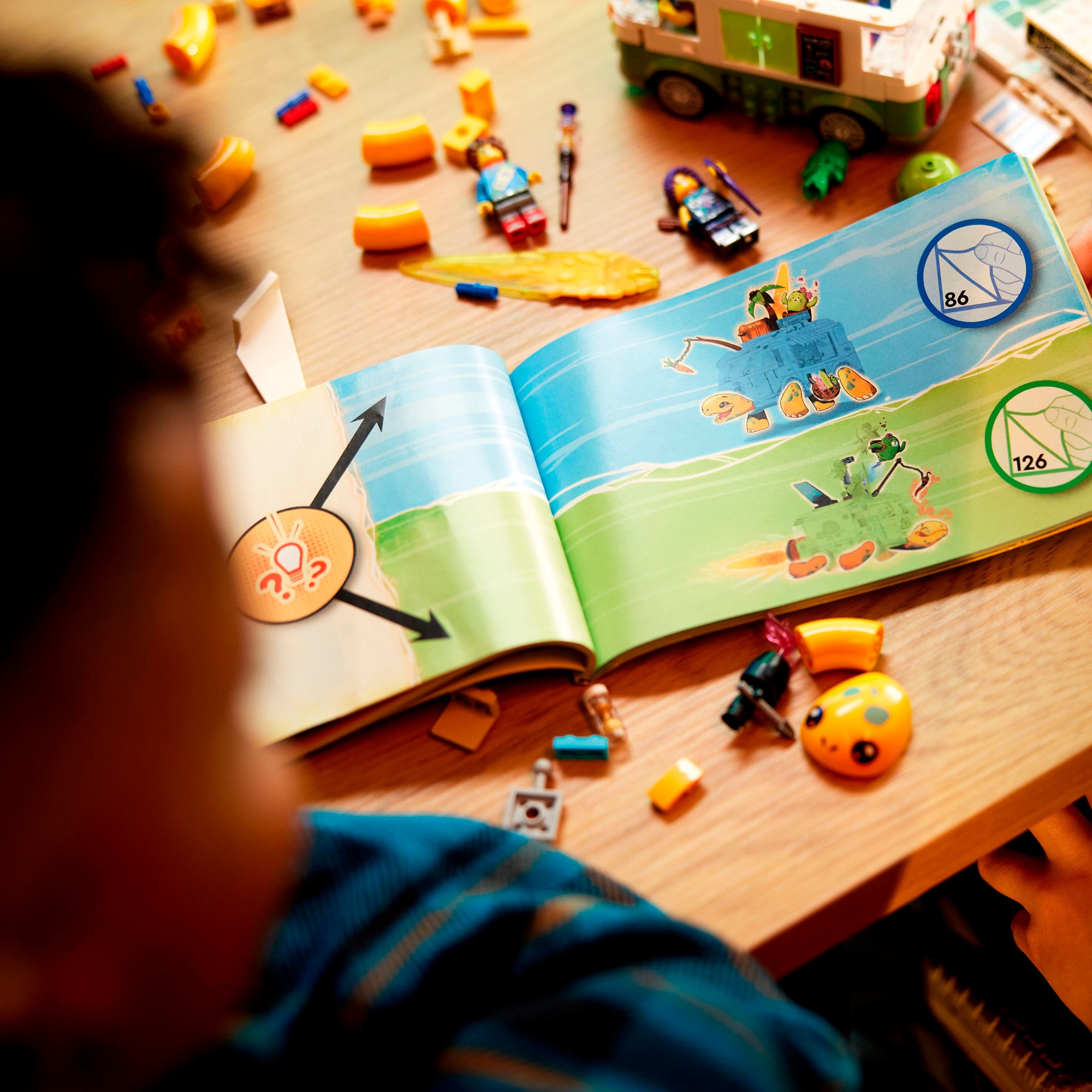 LEGO Konstruktionsspielzeug DREAMZzz Mrs. Castillos Schildkrötenbus