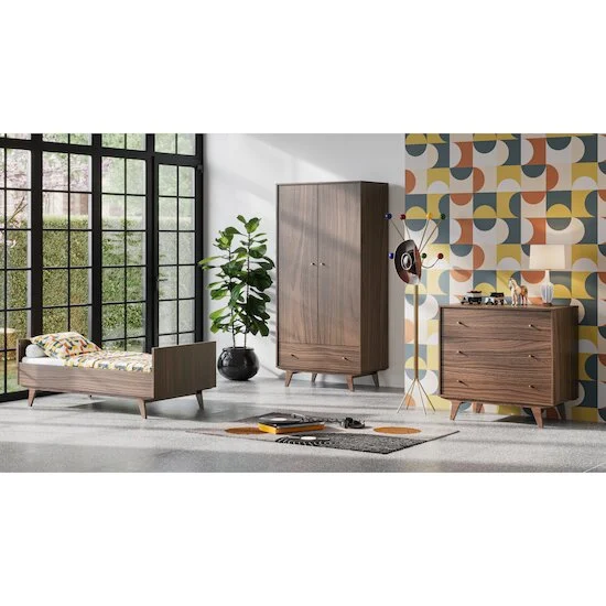 Mid Armoire 2 portes   Noix        de               Vox