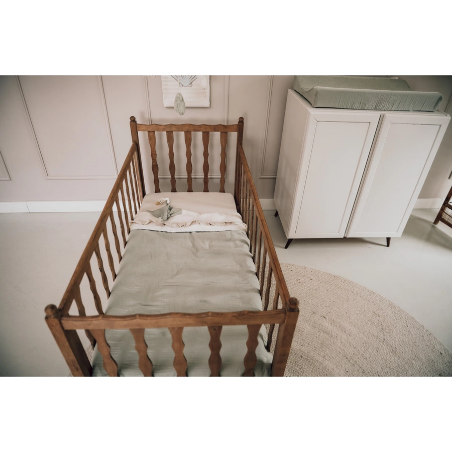 koeka Kinderdecke Plüsch Faro grün