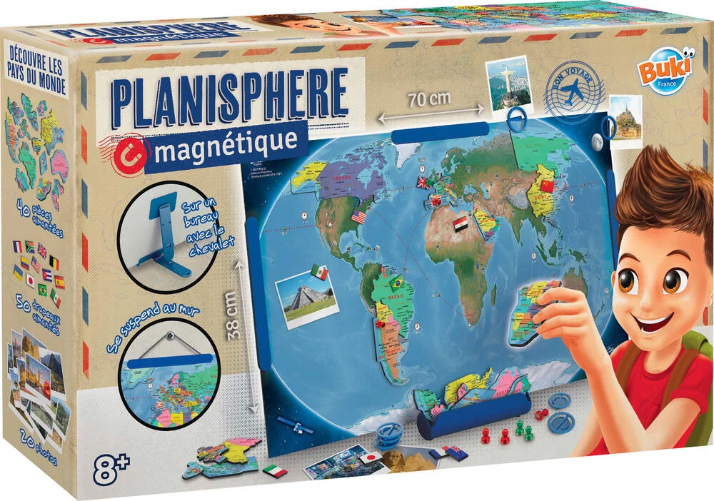 PLANISPHERE MAGNETIQUE