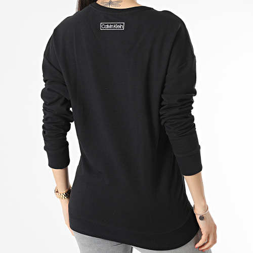 Sweat Crewneck Oversize Femme QS6803E Noir