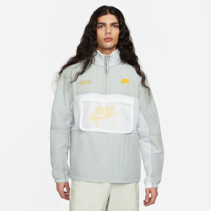 Nike Air Veste Woven Lined - Gris/Blanc/Jaune