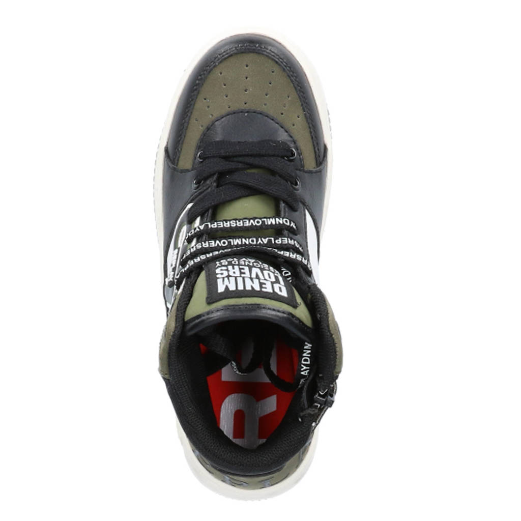 REPLAY sneakers zwart/groen