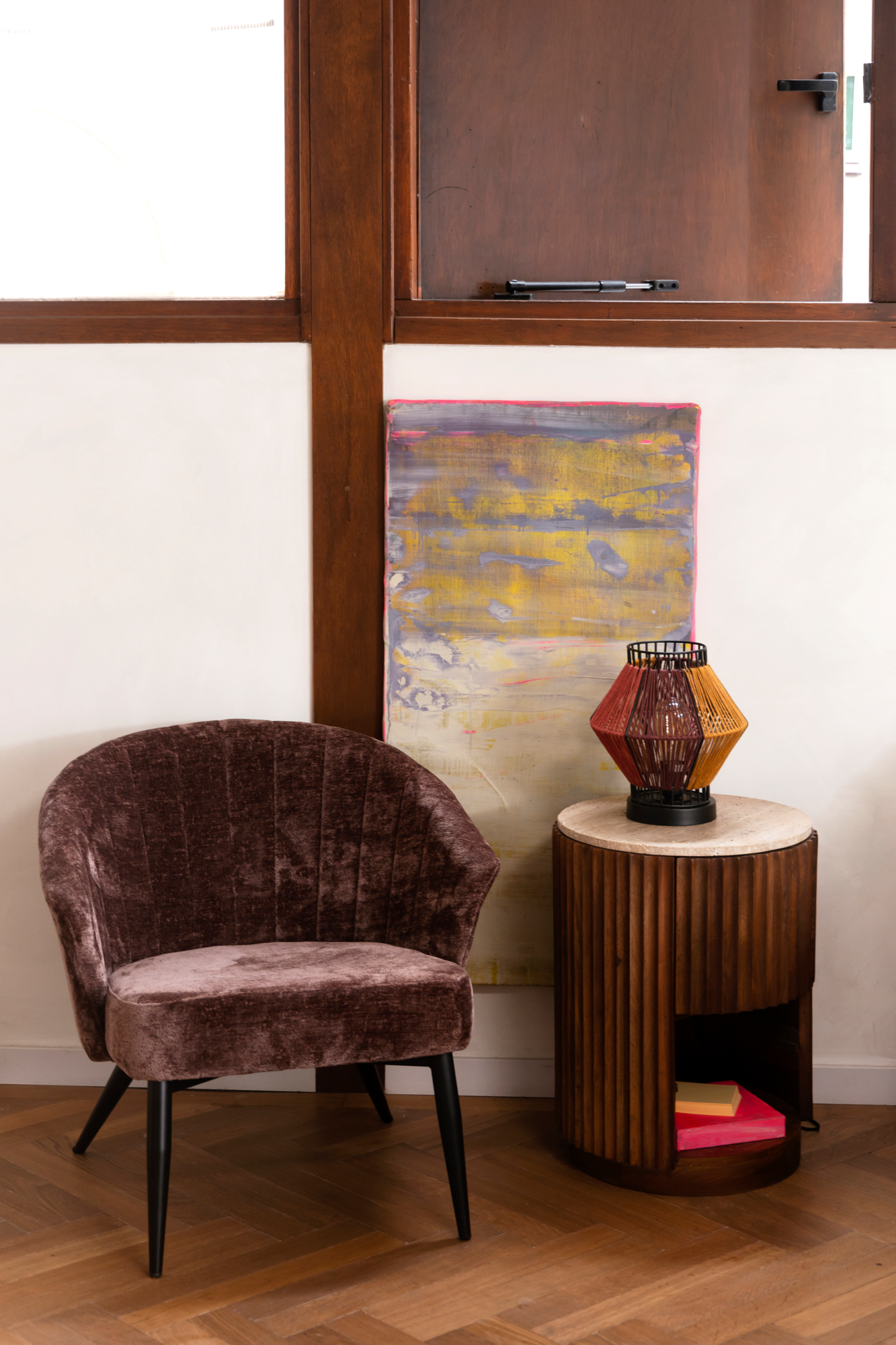 Lounge Chair Georgia Purple