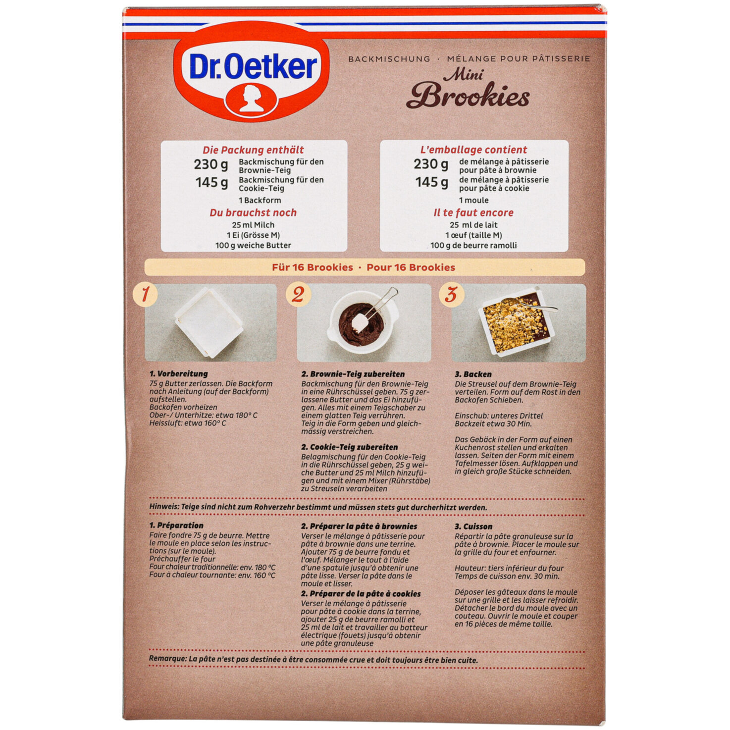 Dr. Oetker Mini Brookies