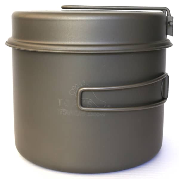 Popote randonnée TOAKS TITANIUM 1600ML POT WITH PAN