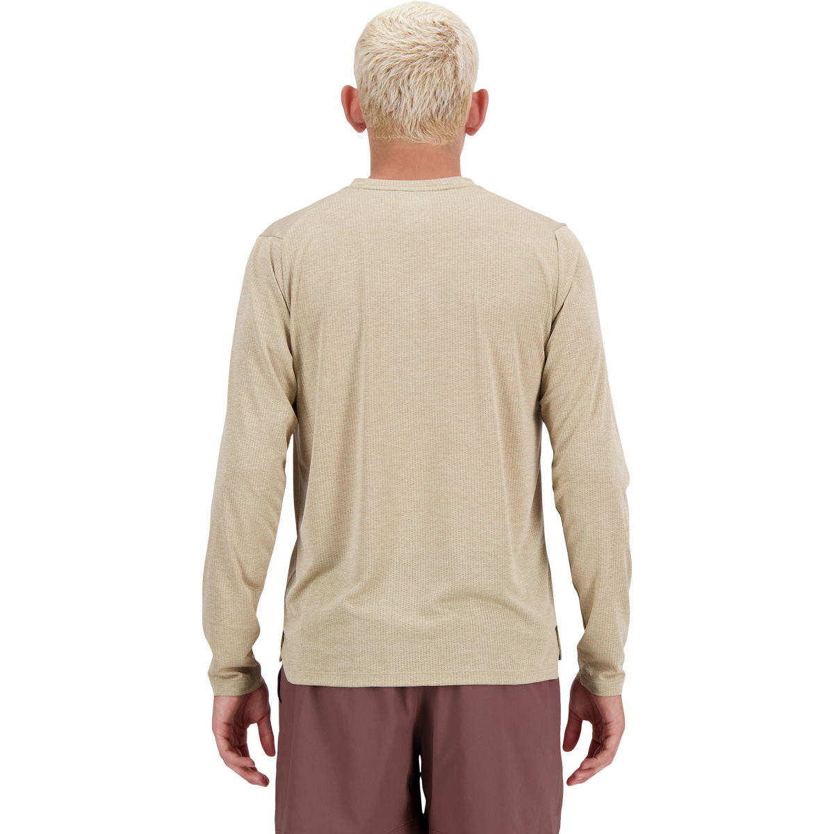 New Balance Athletics Run Langærmet Løbe T-shirt Herre