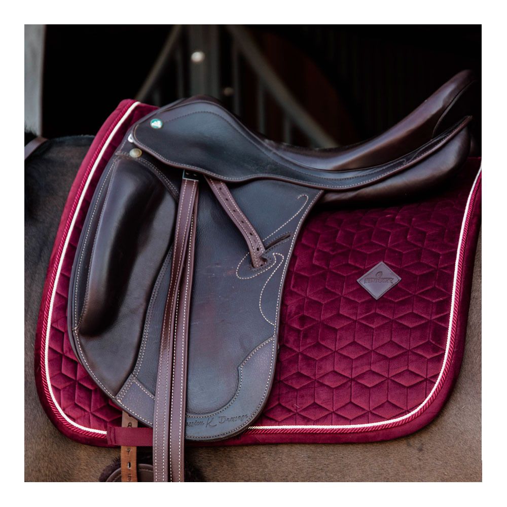 Kentucky VELVET - Tapis de dressage bordeaux