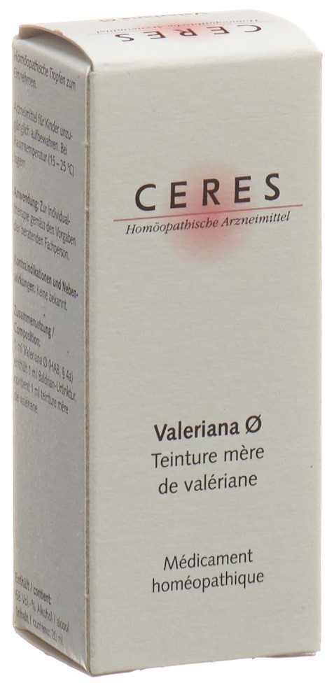 CERES Valeriana<br>20 ml, Flasche, Urtinktur