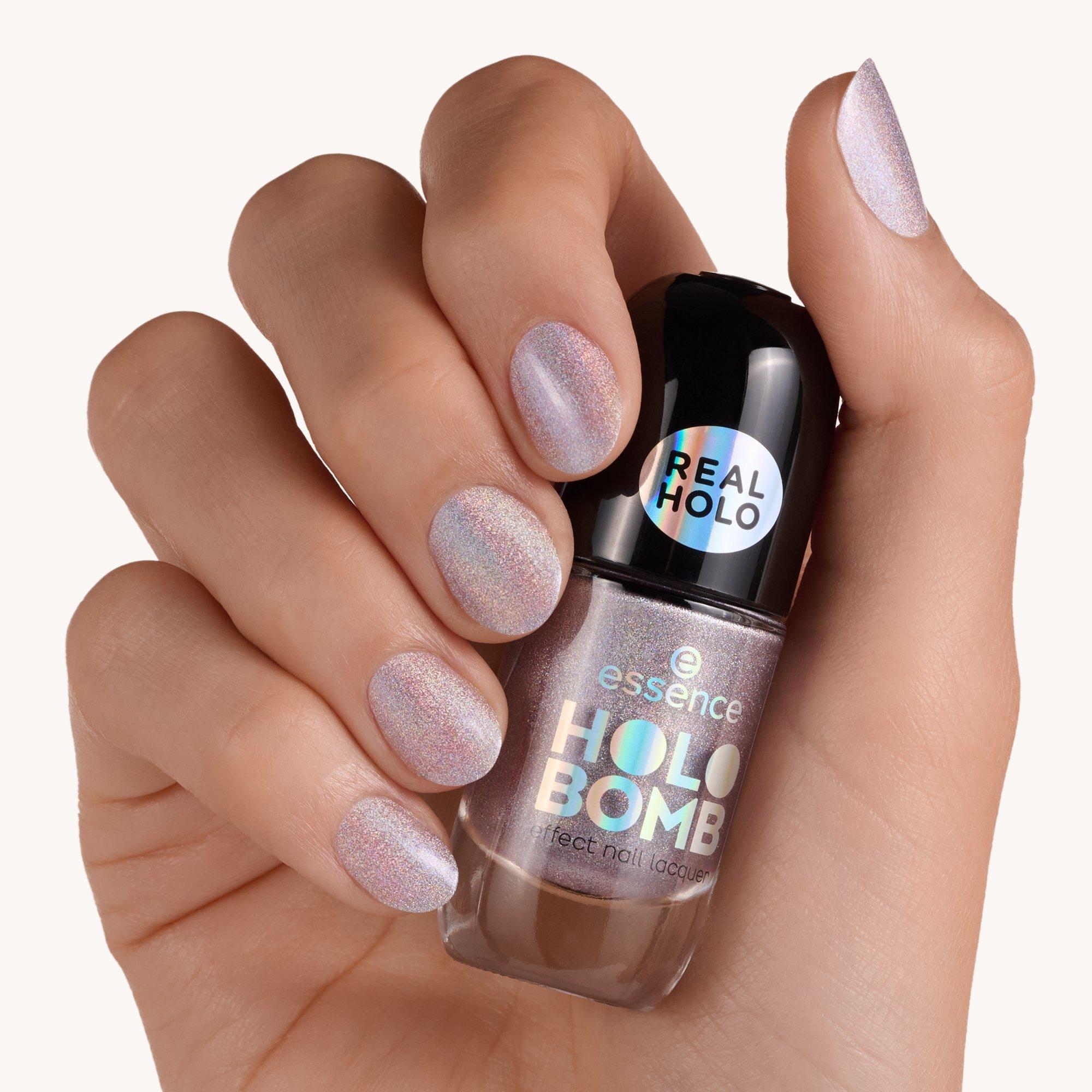 HOLO BOMB effect nail lacquer vernis ongles
