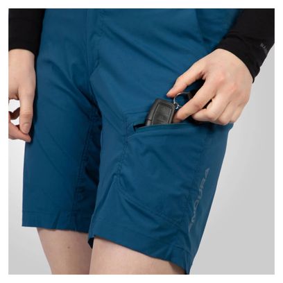Short Endura Hummvee Lite Femme Myrtille Bleu